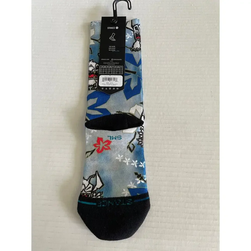 Stance Disney Lilo Stitch Crew Socks Size S NEW